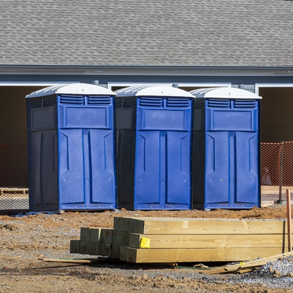 what is the maximum capacity for a single porta potty in Edgewood KY